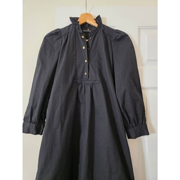 Tuckernuck Pomander Place Black Claiborne Dress XS - Picture 3 of 12
